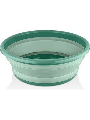 Katlanır Badya Leğen Qlux Katlanır Kamp Karavan Piknik Badya L-00868 Bpa Içermez 5 Lt