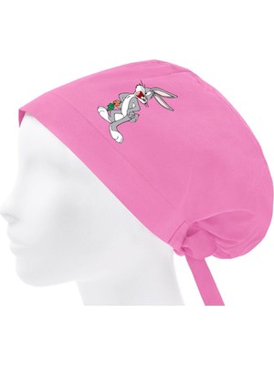 Tesettür Bone Bugs Bunny Doktor Hemşire Hastane Diş Doktoru Aşçı Bonesi | Cerrahi Bone