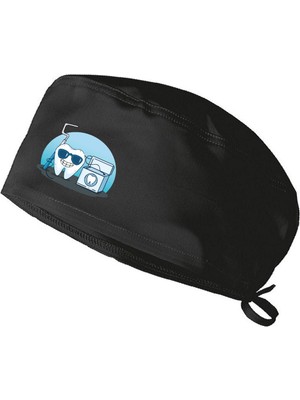 Gözlüklü Diş Temalı Doktor Hemşire Hastane Medikal Cerrahi Bone | Cerrahi Bone