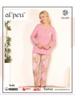 Alperi 79-60 Kadın Uzun Kol Pijama Takım