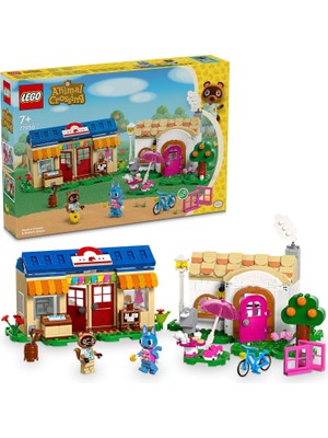 Animal Crossing Nook’s Cranny ve Rosie Evi 77050 – 7 Yaş ve Üzeri Kız ve Erkek Çocukları Için 2 Minifigür Içeren Yaratıcı Oyuncak Yapım Seti, Çocuklar Için Doğum Günü Hediyesi Fikri (535 Parça)