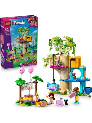 Friends Kedi Doğum Günü Partisi ve Ağaç Ev 42666 - 6 Yaş ve Üzeri Hayvansever Çocuklar Için Yaratıcı Oyuncak Yapım Seti, Doğum Günü ve Özel Gün Hediye Fikri (321 Parça)