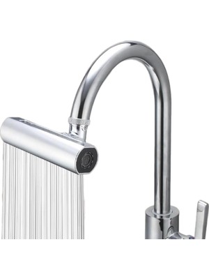 3 Farklı Modlu Çok Amaçlı Musluk Adaptörü Evrensel Musluk Başlığı Şelale Musluk