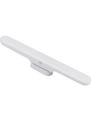 Mıknatıslı Kabin Makyaj Tıraş LED Işık USB Şarjlı Kablosuz Hero LED Lamba 30CM 5 Watt 32 Ledli (Beyaz)