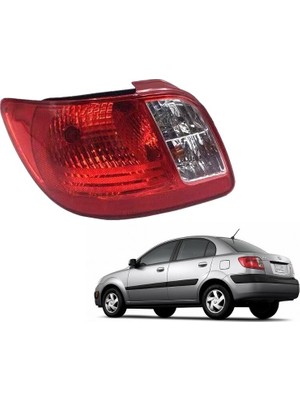 Kia Rio 2006-2010 Sedan Stop Lambası Arka Stop Sağ