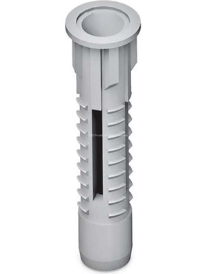 Tuğla Boşluk Dübeli, Plastik, Tuğla, Gaz Beton, Beton Duvarlar Için Güçlü Tutuş, Kolay Montaj, Vida Uyumu (10 Mm, Adet, 500)