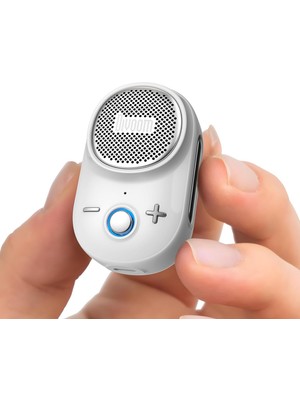 Itour-S Taşınabilir Mini Giyilebilir Bluetooth Hoparlör, Büyük Ses ve Punchy Bas, Klipsli Tasarım, IP67 Su Geçirmez ve Toz Geçirmez, 10 Saat Çalma Süresi, Ev Seyahat Ofis ve Dış Mekan Için