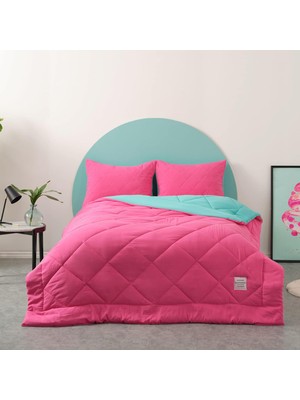 Home Smart Comfort Raspberry Çift Kişilik Uyku Seti 195 x 215 Fuşya Renkli Modern Tasarım