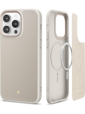 Ciel By Cyrıll iPhone 14 Pro Kılıf Kajuk Mag Magsafe Özellikli Cream - ACS05027