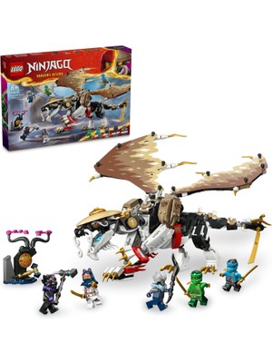 Usta Ejderha Egalt 71809 – 8 Yaş ve Üzeri Kız ve Erkek Çocukları Için Lloyd, Sora, Nya, Lord Ras ve Cinder Minifigürlü Oyuncak Yapım Seti, Çocuklar Için Doğum Günü Hediyesi (532 Parça)