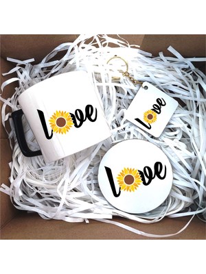 Papatya Tasarımlı Konsept Hediye Kutusu, Hediyelik Sepetler P1-01