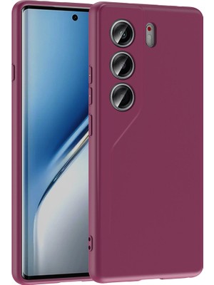 Teleplus Tecno Camon 40 Pro 5g Kılıf Içi Kadife Mara Lansman Silikon