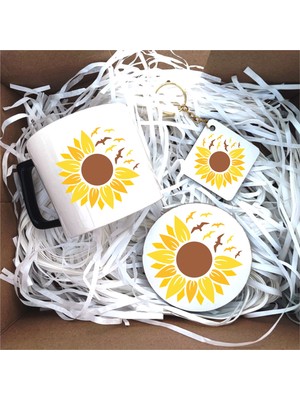 Papatya Temalı Konsept Hediye Kutusu, Hediyelik Kutular P1-06