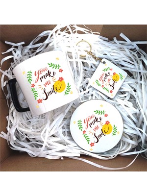 Papatya Konsept Hediye Kutusu, Sevgiliye Hediyelik Sepetler P1-08