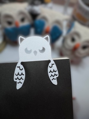 3D Baskı Baykuş Kitap Ayracı