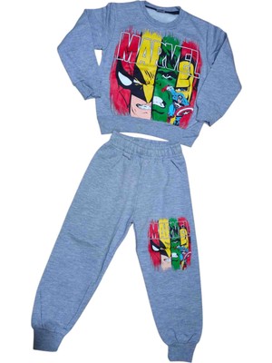 Özsa Şardonlu Kışlık Erkek Çocuk Eşofman Takım