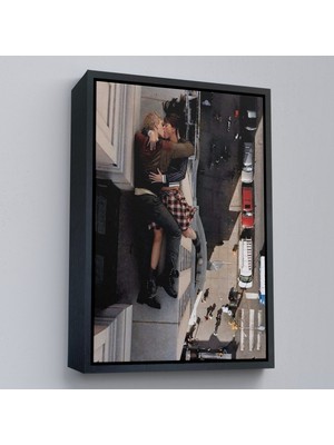 Çerçeveli Ölüm Öpücüğü Tablolsu - The Kiss Of DEATH-7962