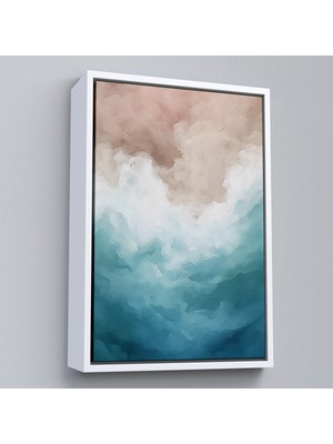 Çerçeveli Soyut Bulut TABLO-7585