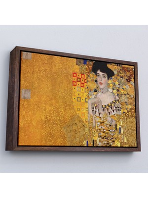 Çerçeveli Gustav Klimt - Altınlı Kadın Tablosu - The 'woman In GOLD'-7088