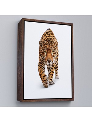 Çerçeveli Vahşi Leopar TABLOSU-5957
