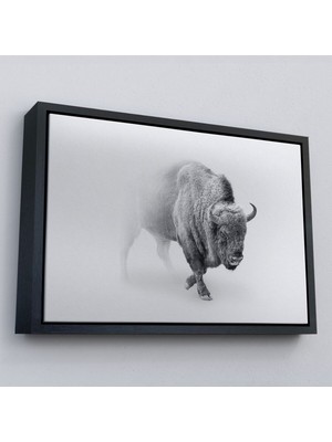Çerçeveli Bizon Dekoratif Kanvas TABLO-1160