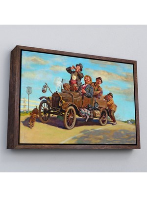 Çerçeveli Westward Ho Brothers Iı TABLOSU-6630