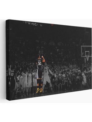 Çerçeveli Stephen Curry Kanvas TABLO-5144