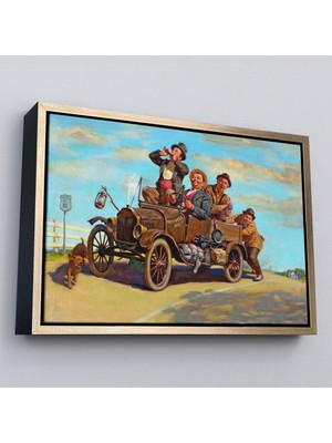 Çerçeveli Westward Ho Brothers Iı TABLOSU-6630