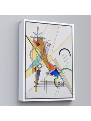 Çerçeveli Wassily Kandinsky Gewebe TABLO-7493
