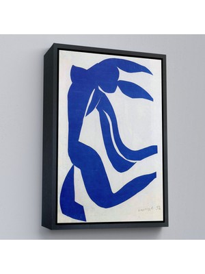 Çerçeveli Henri Matisse - Akan Saçlar Tablosu - The Flowing HAIR-7437