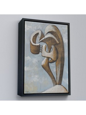 Çerçeveli Pablo Picasso - Figür TABLOSU-7300