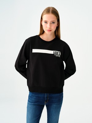 Regular Fit Kadın Sweatshirt