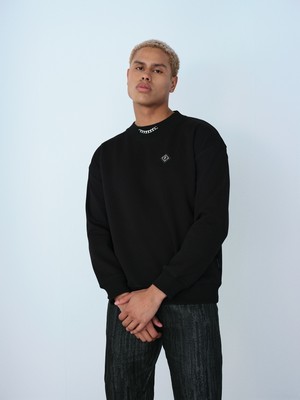 Oversize Fit Erkek Sweatshirt