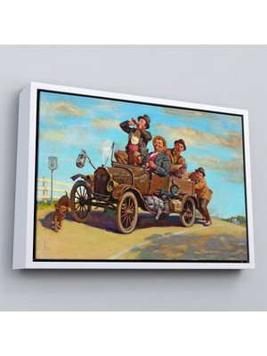 Çerçeveli Westward Ho Brothers Iı TABLOSU-6630