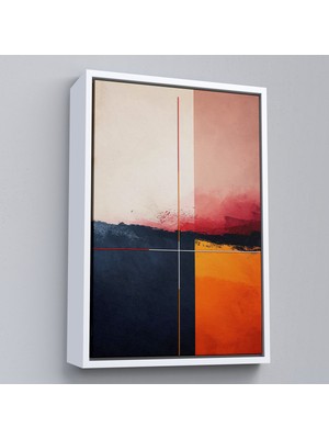 Çerçeveli Yağlıboya Görünümlü Dekoratif TABLO-7609