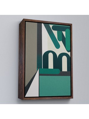 Çerçeveli Leon Wuidar Soyut TABLOSU-7292