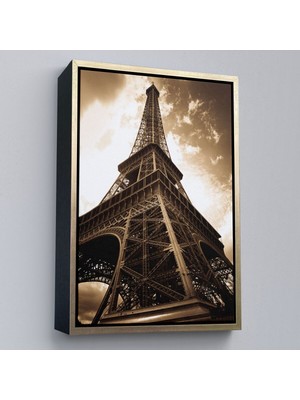 Çerçeveli Fransa Paris Eyfel Kulesi Duvar TABLOSU-6424