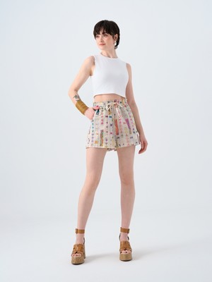 High Waist Kadın Şort