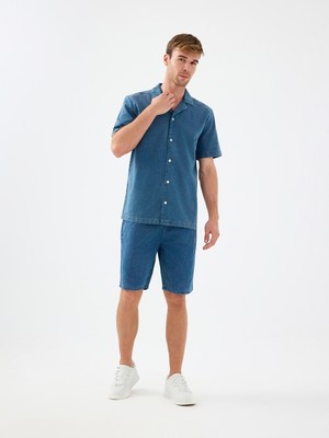 Straight Fit Erkek Şort