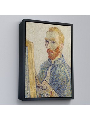 Çerçeveli Vincent Van Gogh - Otoportre TABLO-7457