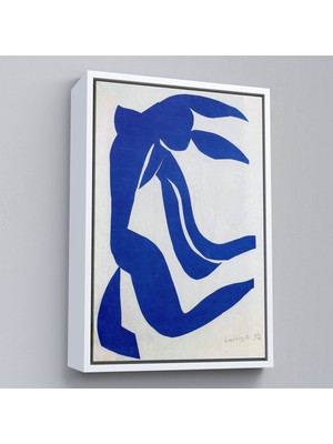 Çerçeveli Henri Matisse - Akan Saçlar Tablosu - The Flowing HAIR-7437