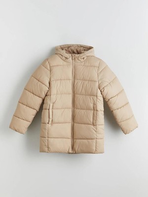 Kapüşonlu Erkek Çocuk Şişme Mont  (W5)