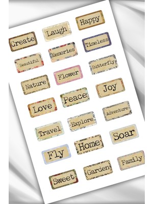 Motivasyon/manifest/olumlama/motto Temalı A5 Ebatlı Sticker/etiket/telefon/laptop