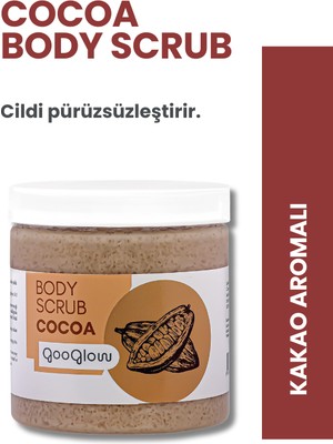 Body Scrub - Cocoa / Kakao Krema Aromalı Şeker Peelingi
