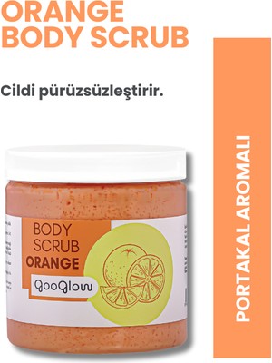Body Scrub - Orange / Portakal Aromalı Şeker Peelingi