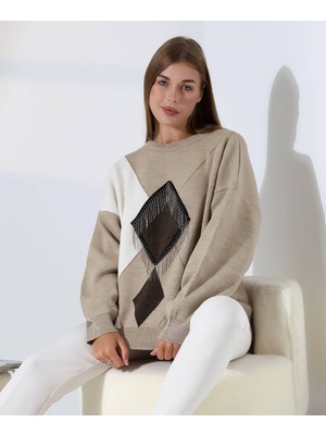 Oversize Kadın Kazak