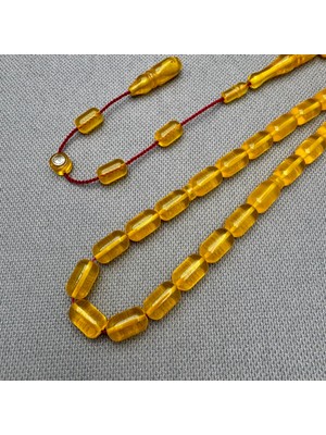 Ahmet Eryılmaz Usta Işçilikli Kapsül Model Buğulu Sıkma Kehribar Tespih