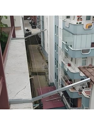 Balkon Duvarı Çamaşır Kurutma Askılığı