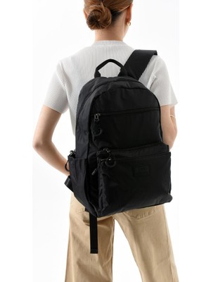 Unisex Sırt Çantası Paraşüt Kumaş Hafif Çok Cepli Yağmur Itici Kumaş 40*28 cm 571 Collection