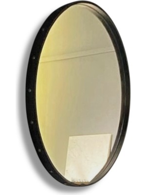 Sonna Large Deri Çerçeveli Ayna